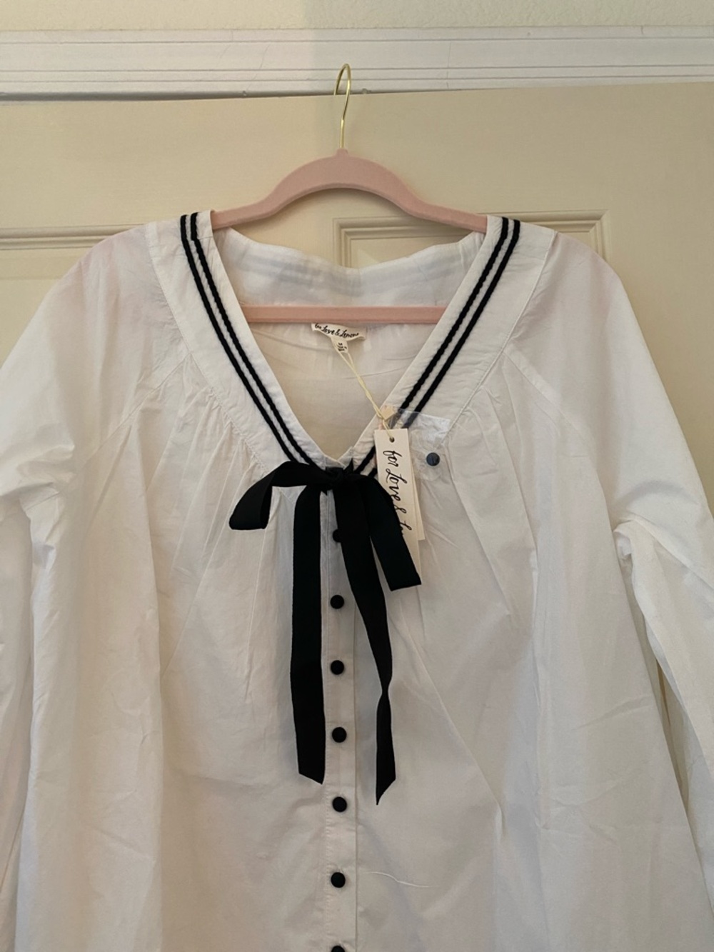 NWT For Love And Lemons Shelly Mini Dress - Picture 2 of 8